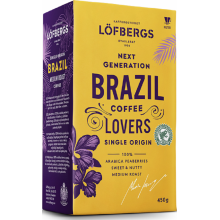 Кофе молотый Lofbergs Brazil 450 г (7310050003535)