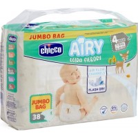 Підгузки Chicco Airy Ultra Fit & Dry 4 (7-18 кг) 38 шт (8058664154661)