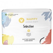 Подгузники Nappy Selection Premium 2 (4-8кг) 20 шт (6084012980028)
