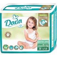 Подгузники детские DADA Extra Soft (6) Extra Large 15+ кг 38 шт (8594001939695)