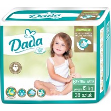 Подгузники детские DADA Extra Soft (6) Extra Large 15+ кг 38 шт (8594001939695)