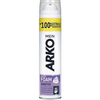 Піна для гоління Arko Sensitive 300 мл  (8690506346584)      