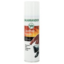 Краска спрей Salamander темно-коричневая для гладкой кожи 250 мл  (5000204842005)