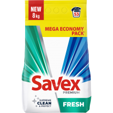 Стиральный порошок Savex Automat Premium Fresh 8 кг (3800024047978)