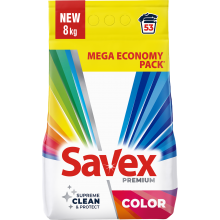Пральний порошок Savex Automat Premium Color 8 кг (3800024047961)