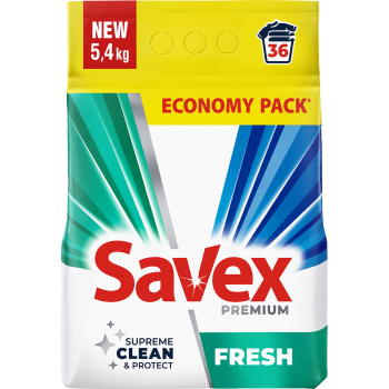 Стиральный порошок Savex Automat Premium Fresh 5.4 кг (3800024047954)
