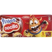 Хлопья шоколадные Cuetara Flakes Nocilla 175 г 5х35 г (8434165444850)
