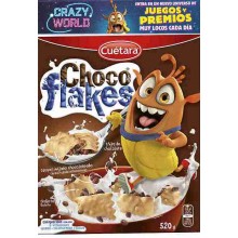 Хлопья шоколадные Cuetara Choco Flakes 520 г 2х260 г (8434165581821)