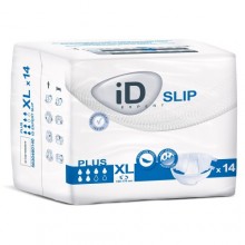 Подгузники для взрослых iD Expert Slip Plus XL 14 шт 120-170 см