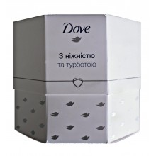 Подарочный набор Dove женский Невидимый уход. Антиперспирант роликовый Dove Невидимый  уход 50 мл + Крем-мыло Dove Пробуждение чувств 100 г.
