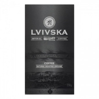 Кава мелена Lvivska Silver 250 г (4820000374460)