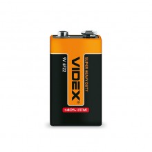 Батарейка солевая Videx 6F22 9V крона 1 шт (4820118291062)