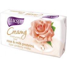 Мыло Luksja Rose & milk proteins 90 г (5900998006297)