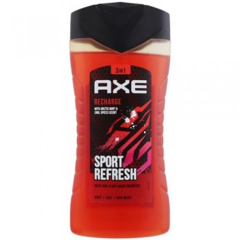 Гель для душу AXE 3in1 Recharge Sport Refresh 250 мл (8720181123948)