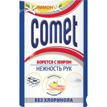 Чистящий порошок Comet пакет Лимон без хлоринола 350г (8001480701465)