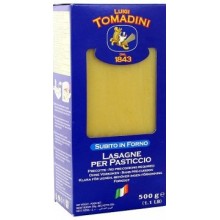 Макарони Luigi Tomadini Lasagne per Pasticcio 500 г (8032942820752)