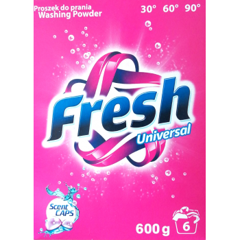 Пральний порошок Fresh Universal 600 г 6 циклів прання  (5907527004113)