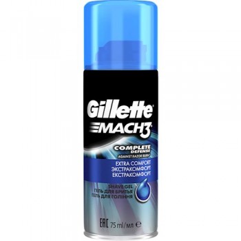 Гель для бритья Gillette Mach 3 Extra Comfort 75 мл (7702018291137)