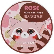 Гідрогелеві патчі під очі Sersanlove Rose Eye Mask 60 шт 90 г (6973894172198)
