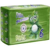 Підгузки-трусики Pillo Premium 6 (16+кг) 26 шт (8008195001002)