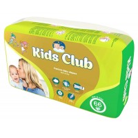 Підгузки дитячі Kids Club Soft&Dry 3 Midi 4-9 кг 66 шт (8594188780028)