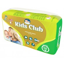Підгузки дитячі Kids Club Soft&Dry 3 Midi 4-9 кг 66 шт (8594188780028)