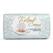 Туалетне мило Ti Amo Crema з екстрактом перлин косметичне 140 г (4820195501054)