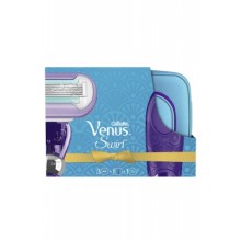 Подарочный набор Venus Swirl. ( Бритва  Venus Swirl с 1 сменной  касетой + 2 сменные касеты + косметичка) (7702018482085)